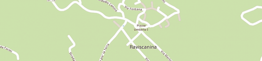 Mappa della impresa comune di raviscanina a RAVISCANINA