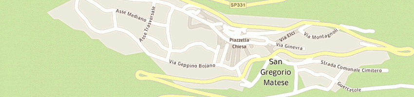 Mappa della impresa carabinieri stazione a SAN GREGORIO MATESE