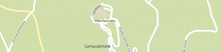 Mappa della impresa de parolis cesarina a CAMPODIMELE