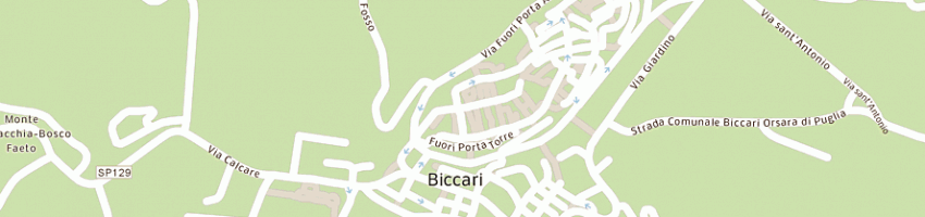 Mappa della impresa d'imperio vincenzo a BICCARI
