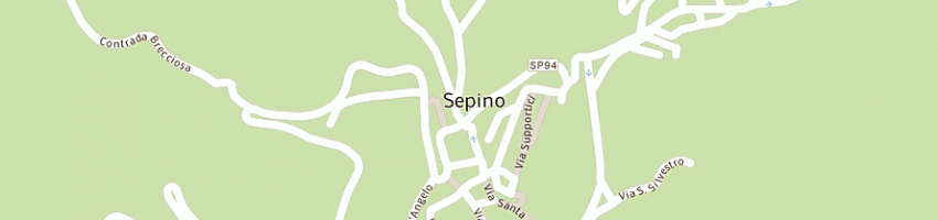 Mappa della impresa della ripa donato a SEPINO