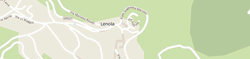 Mappa della impresa parrucchiere tammetta natalina a LENOLA