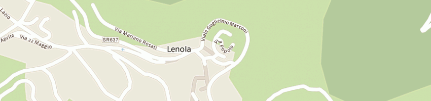Mappa della impresa comune di lenola a LENOLA