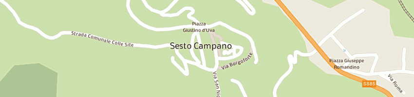 Mappa della impresa municipio a SESTO CAMPANO