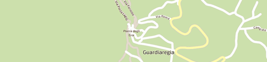 Mappa della impresa pizzuto antonio a GUARDIAREGIA