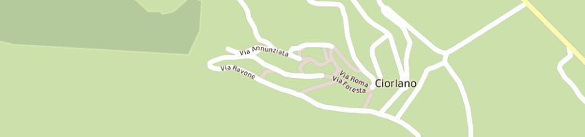 Mappa della impresa municipio a CIORLANO