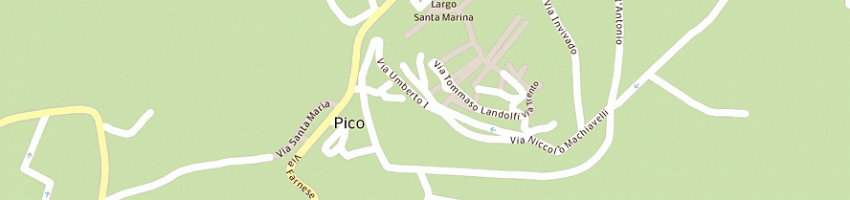 Mappa della impresa carnevale ornella a PICO