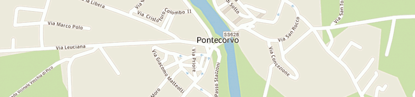 Mappa della impresa cartolibreria di marchetti antonio antonio a PONTECORVO