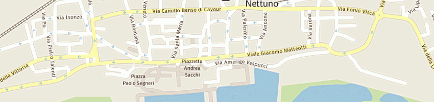 Mappa della impresa bape snc di carrarini barbara e brunello giuseppe a NETTUNO