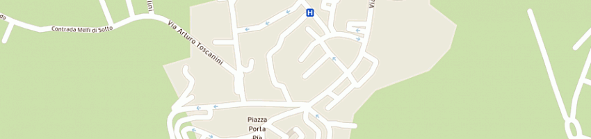 Mappa della impresa unita' sanitaria locale fr 9 a PONTECORVO