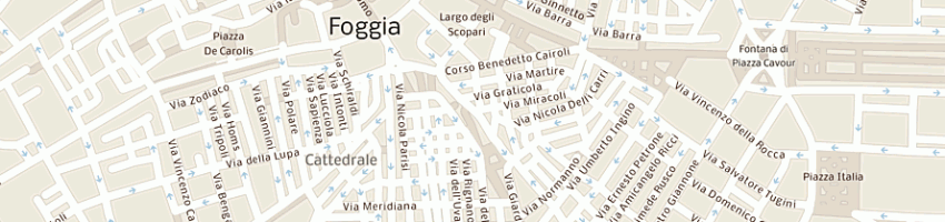 Mappa della impresa stisci giuseppe a FOGGIA