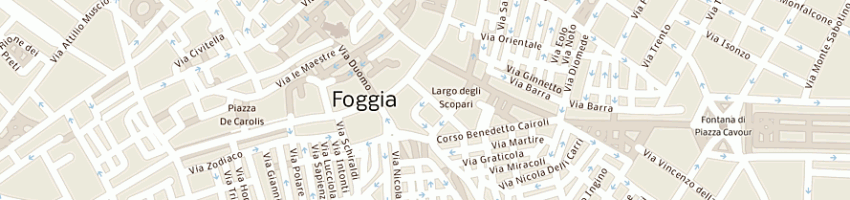 Mappa della impresa ficco dario srl a FOGGIA