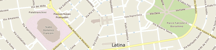 Mappa della impresa guggia luigi a LATINA