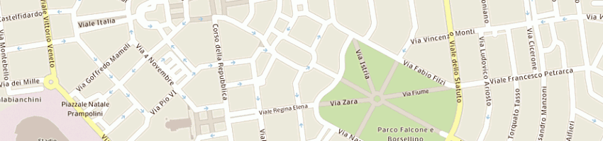 Mappa della impresa carabinieri a LATINA
