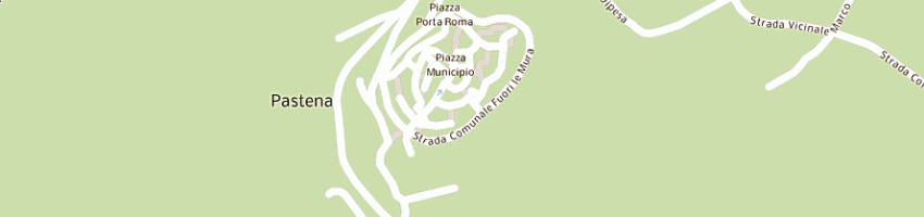 Mappa della impresa poste italiane a PASTENA