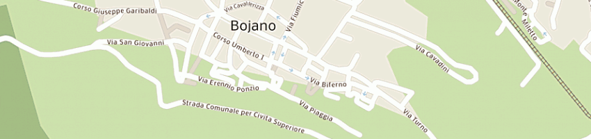 Mappa della impresa iannetta alberto a BOJANO
