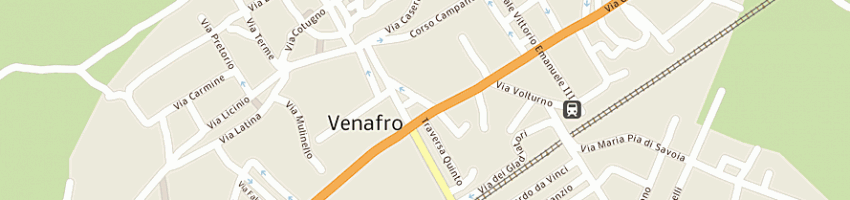 Mappa della impresa ristorante il quadrifoglio snc di pistacchio p e c a VENAFRO