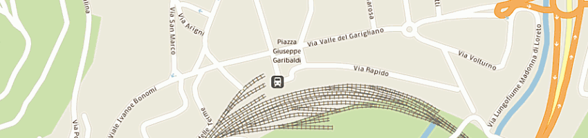 Mappa della impresa parrucchiere centro brio a CASSINO