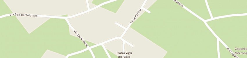 Mappa della impresa comune di cassino-cimitero a CASSINO