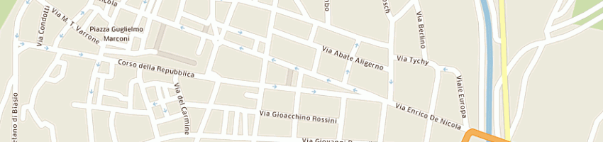 Mappa della impresa mannelli rosario a CASSINO