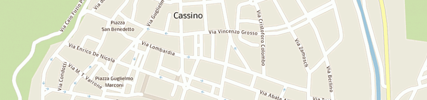 Mappa della impresa rossi rinaldo a CASSINO