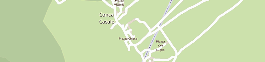 Mappa della impresa municipio a CONCA CASALE