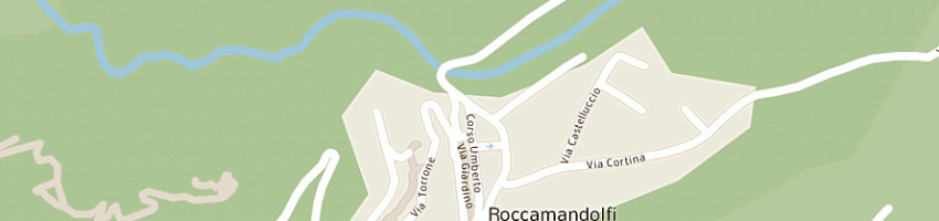 Mappa della impresa comune di roccamandolfi ufficio al collocamento a ROCCAMANDOLFI