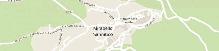 Mappa della impresa cico snc compagnia italiana commercializzazioni ospedaliere a MIRABELLO SANNITICO