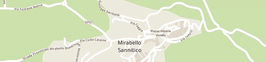 Mappa della impresa baranello giuseppe a MIRABELLO SANNITICO