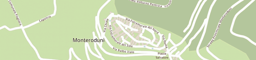 Mappa della impresa municipio a MONTERODUNI