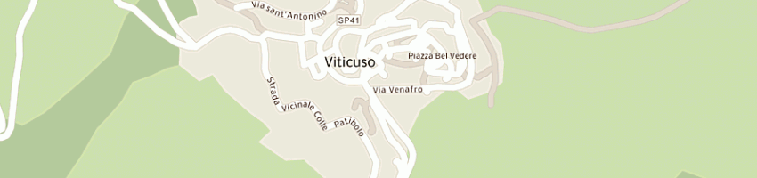 Mappa della impresa municipio a VITICUSO