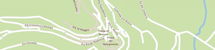 Mappa della impresa mancini maria carla a ROCCAGORGA