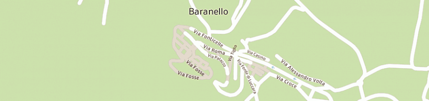 Mappa della impresa di scenza franca a BARANELLO