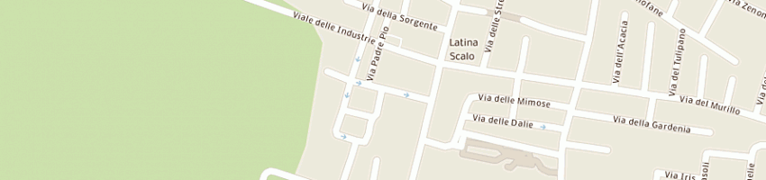 Mappa della impresa pinti romolo a LATINA