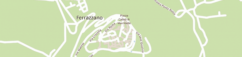 Mappa della impresa mangione clemente a FERRAZZANO