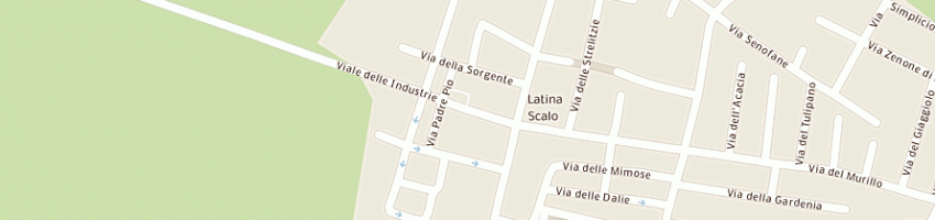 Mappa della impresa studio latina scalo di casalini pasquale e dell'otto giacomo snc a LATINA
