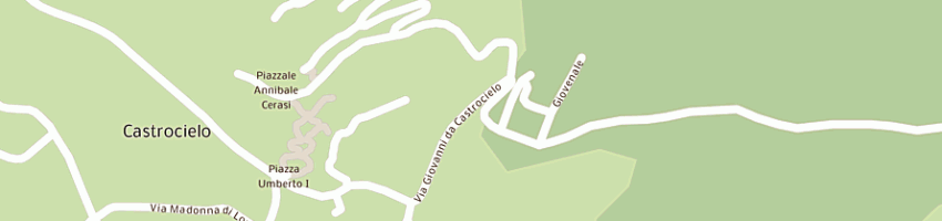 Mappa della impresa matilde viaggi srl a CASTROCIELO