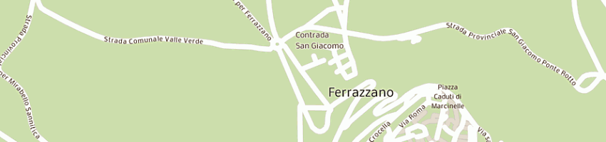 Mappa della impresa costruzioni palombo srl a FERRAZZANO