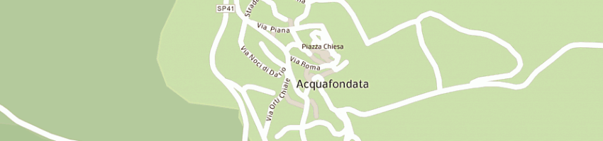 Mappa della impresa municipio a ACQUAFONDATA