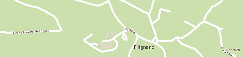 Mappa della impresa municipio di filignano a FILIGNANO