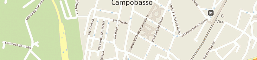 Mappa della impresa scuole pubbliche elementari a CAMPOBASSO