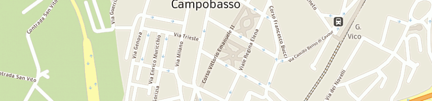 Mappa della impresa bar brisotti di calabrese vittoria a CAMPOBASSO