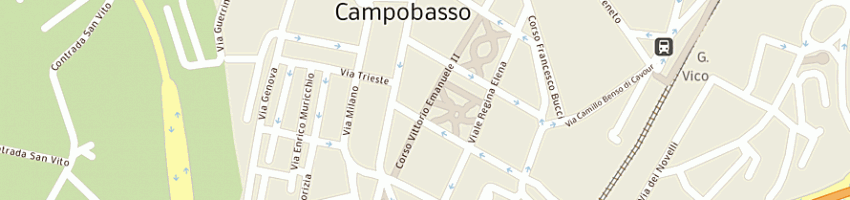 Mappa della impresa spinozzi alfredo snc a CAMPOBASSO