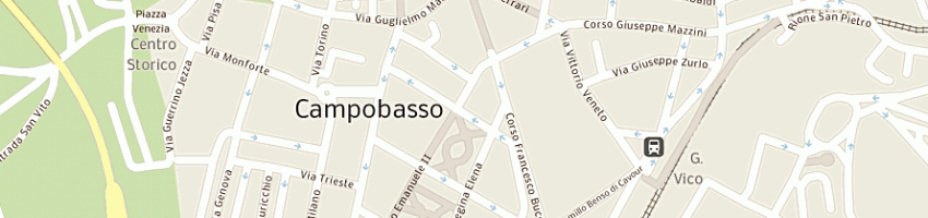 Mappa della impresa municipio a CAMPOBASSO