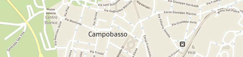 Mappa della impresa d'uva giuseppe a CAMPOBASSO