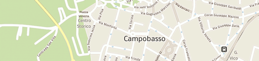 Mappa della impresa farmadent di frezza pasquale a CAMPOBASSO