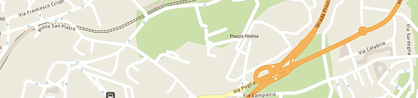 Mappa della impresa aesthetic line di de castro fr a CAMPOBASSO