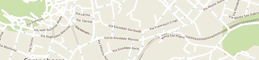 Mappa della impresa unitel di cicchetti giuseppina a CAMPOBASSO