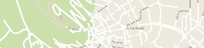 Mappa della impresa bruschetteria al borgo di lombardi rosanna e c sas a CAMPOBASSO