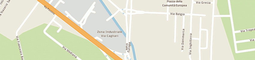 Mappa della impresa brandani catia a APRILIA